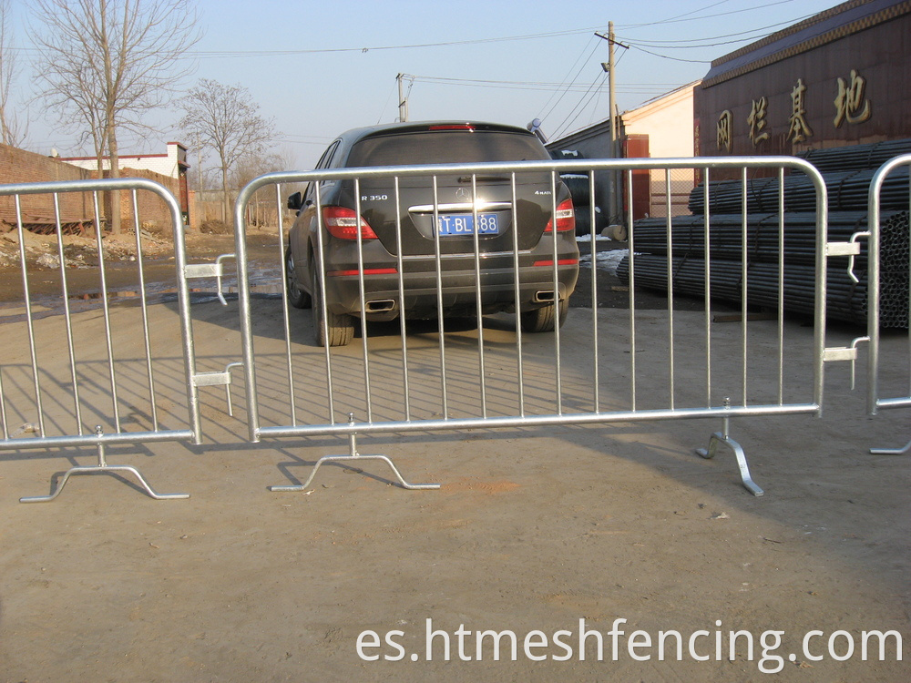 Barreras de control de la multitud de acero Barreras de control de la bicicleta de metal y barricadas de estilo francés